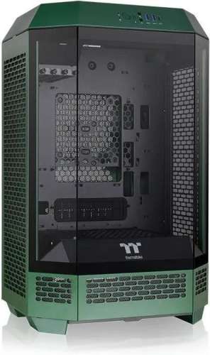 Корпус mATX Thermaltake The Tower 300 Racing Green, Micro-Tower, без БП,  зеленый [ca-1y4-00scwn-00]